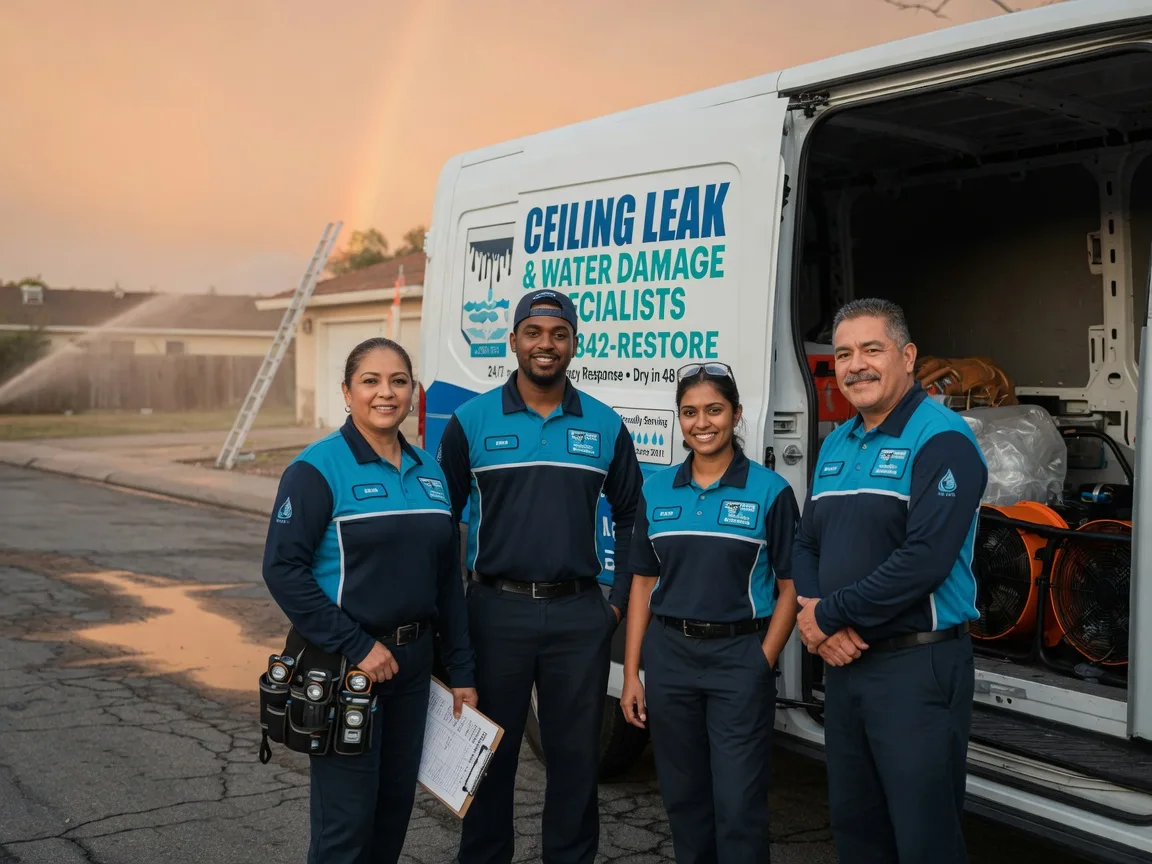 Ceiling Leak Cleanup company in Gilbert, LA