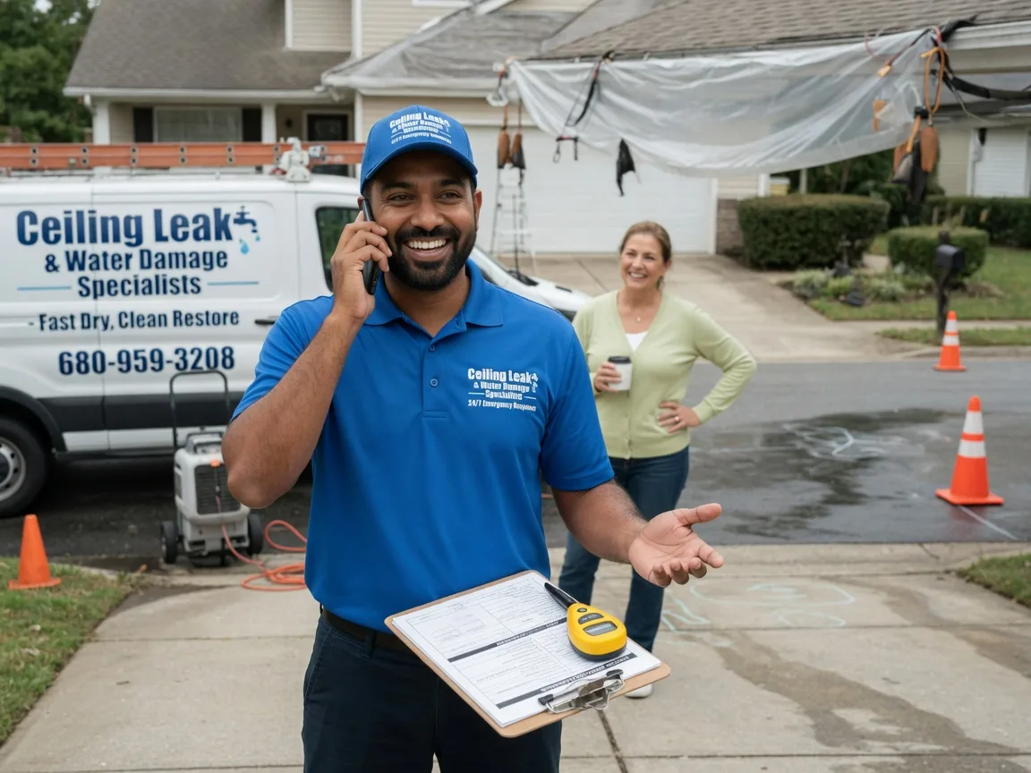 Ceiling Leak Cleanup Gilbert, LA FAQs